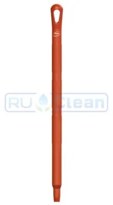 Ручка ультра гигиеническая Vikan (d32мм, 65см, красный)