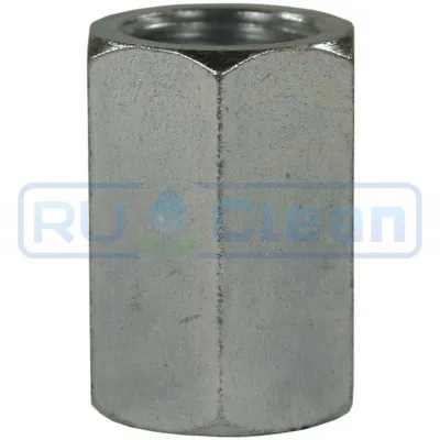 Переходник 400 bar, 26 мм, 3/8 внутр.-3/8 внутр. нерж. сталь R+M 51849