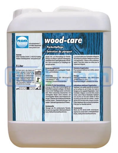 Средство для полов Pramol WOOD-CARE 5л