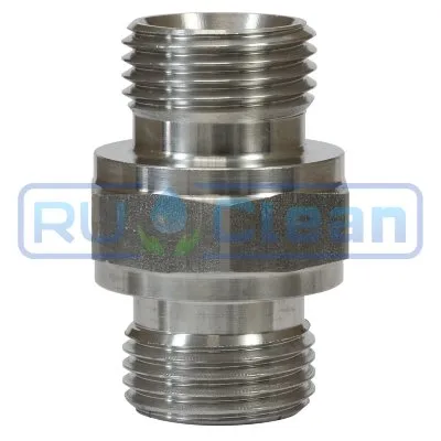 Переходник 1/2"ш-1/2"ш R+M (500бар, нерж)