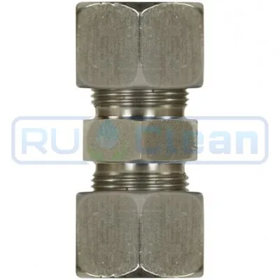 Переходник 1/2"г-1/2"г R+M (315бар, нерж, D20-20)