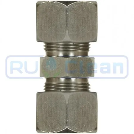 Переходник 1/2"г-1/2"г R+M (315бар, нерж, D20-20)