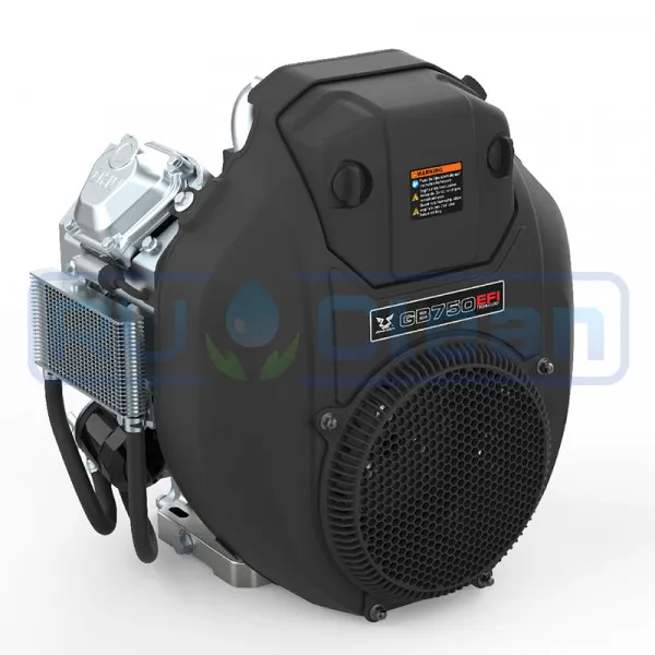 Двигатель бензиновый Zongshen ZS GB 750 EFI (30 л.с, Д вала 36,5мм)