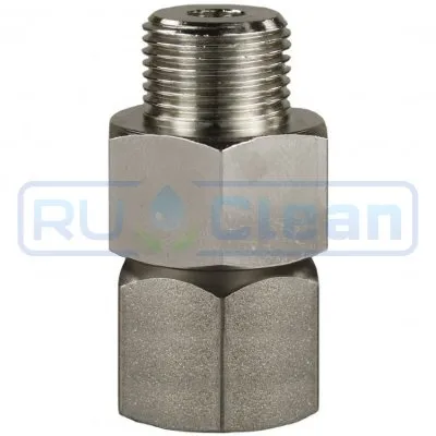 Переходник 3/8"ш-3/8"г R+M (275бар, нерж, вращ, тип ST-300)