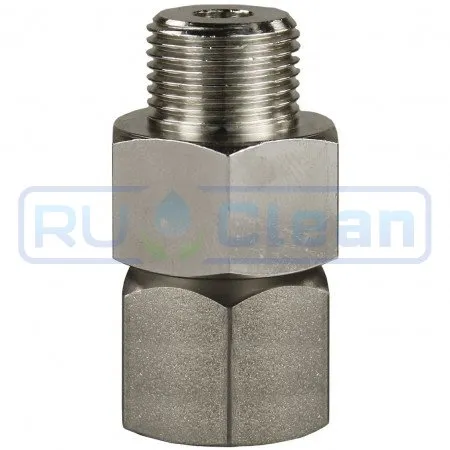 Переходник 3/8"ш-3/8"г R+M (275бар, нерж, вращ, тип ST-300)
