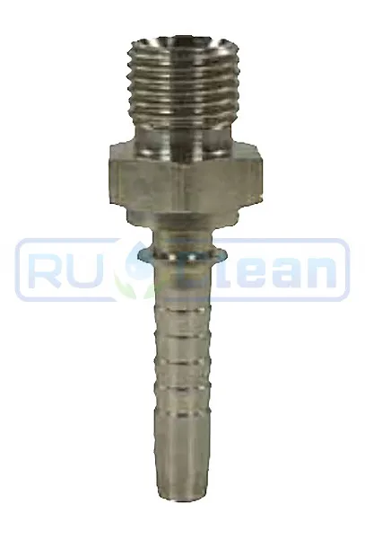Фитинг высокого давления BSP (DN05, 1/8ш, оцинк) R+M