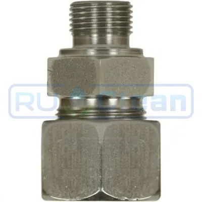 Резьбовое соединение (10 мм-1/4"ш, тип GE, конус 24) R+M