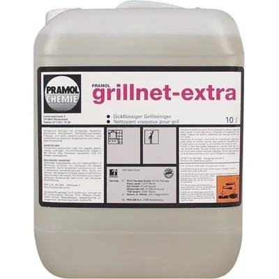 Очиститель подгоревшего жира Pramol GRILLNET EXTRA 10л