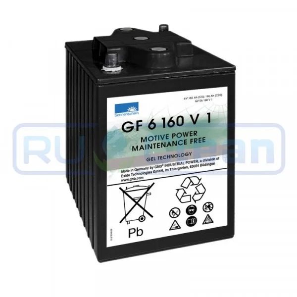 Тяговый аккумулятор Sonnenschein GF 06 160 V1 (160Ач, GEL)