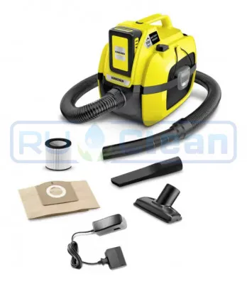 Пылесос Karcher WD 1 COMPACT BATTERY (аккумуляторный)