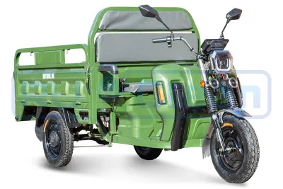  Трицикл электрический Rutrike Маяк 1500 60V1000W (темно-зеленый)