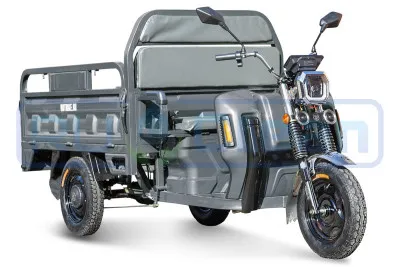  Трицикл электрический Rutrike Маяк 1500 60V1000W (серый)