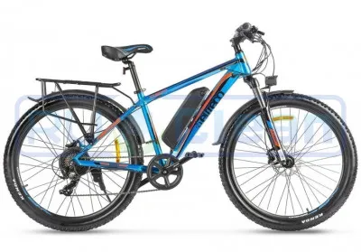 Электровелосипед Eltreco XT 850 new (сине-оранжевый)