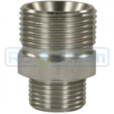 Переходник М22х1.5ш-3/8"ш (нерж, 500бар) R+M