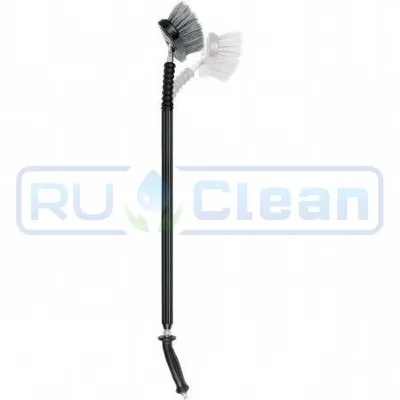 Копье с щеткой Flex Mosmatic (120 см, 20бар, прямое) R+M