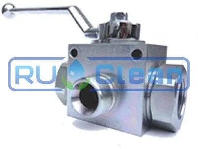 Кран гидравлический V3RH (1/2"г-г-г, 500бар)