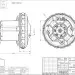 Вакуумный мотор CHG DW-66 (1350Вт, 220В, D-131мм, H-129мм, h-41) TOR