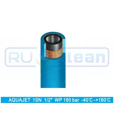 Шланг пищевой AQUAJET (180бар, 1SN, DN12, м.пог.)