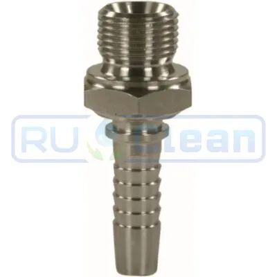 Фитинг высокого давления BSP (DN12, 1/2ш, нерж) R+M