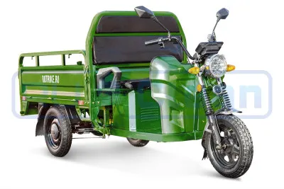 Трицикл электрический Rutrike Мастер 1500 60V1000W (темно-зеленый)