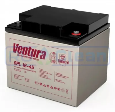 Тяговый аккумулятор Ventura GPL 12-45 (12В, 49Ач, AGM)