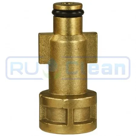 Коннектор бытовой R+M (1/4"г, лат, Portotecnica)