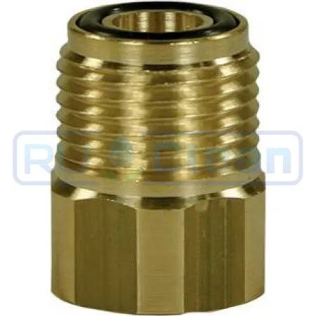 Переходник 1/4"г-M18ш R+M (350бар, латунь)