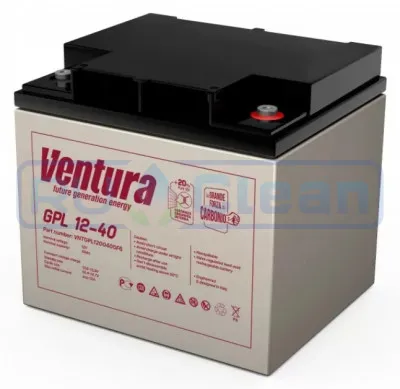 Тяговый аккумулятор Ventura GPL 12-40 (12В, 47Ач, AGM)