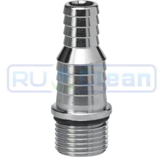 Переходник 1/2"ш-елочка13/19мм Vikan (лат.хром.)