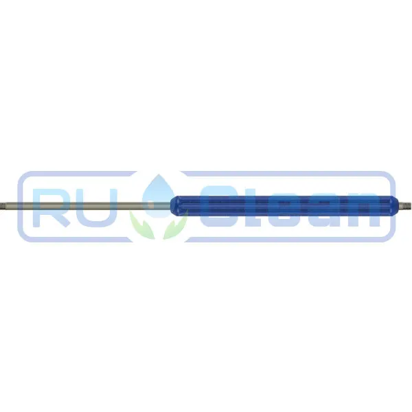 Копье ST002 (80см, 1/4ш-ш, 500бар, нерж, термо, прямое, синее) R+M