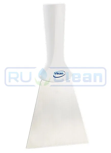 Скребок Vikan (100мм, белый, резьб.ручка)