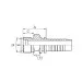 Фитинг высокого давления DKO-S (DN12, М24х1.5ш, оцинк) Robin