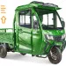Трицикл электрический Rutrike КАРГО Кабина обогрев 1500 (зеленый)