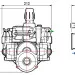 Мембранный насос Comet MC 25 (25бар, 18.5л/мин, бенз.мотор LIFAN)