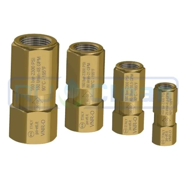 Обратный клапан PA VNR-O (3/4"г-3/4"г, 150бар, 180л/мин, лат)