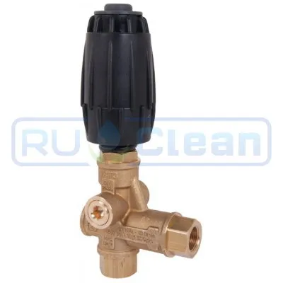 Регулятор давления Mecline VRT3 (280бар, 40л/мин, 3/8"г-3/8"г, By-pass 3/8"г) дубль