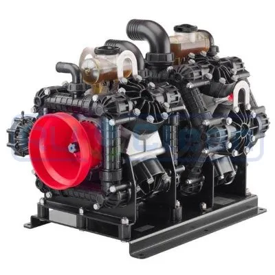 Мембранный насос AR 740 BP BIG TWIN C/C (BlueFlex, 20 бар, 720 л/мин, ВОМ 1"⅜)