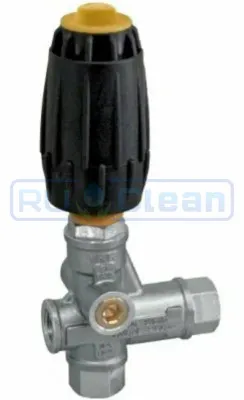 Регулятор давления Mecline VRT3 (160бар, 40л/мин, 3/8"г-3/8"г, By-pass 2х3/8"г, никель, AISI 316, Ceramic ball)