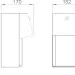 Диспенсер для туалетной бумаги Nofer domestics (2 рулона, сталь)