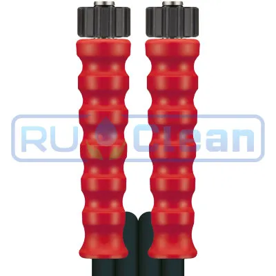 Шланг высокого давления 2SN-08 EU (10м, М22х1.5г-М22х1.5г, красн) R+M