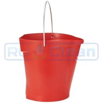 Ведро Vikan (12л, м/детект, красный)