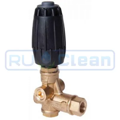 Регулятор давления Mecline VRT3 (160бар, 40л/мин, 3/8"г-3/8"г, By-pass 3/8"г-1/4"г)