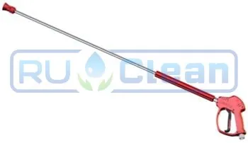 Пистолет высокого давления RL57 (1050мм, вх.3/8"г, вых.1/4"г, нерж, 500бар)