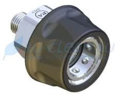 Байонет ARS350 (1/4"ш, 350бар, нерж, черн, DN12) PA