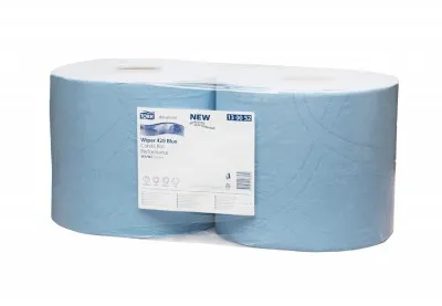 Салфетки протирочные TORK W 420 Blue (1000л, 2сл., 23.5х34см)