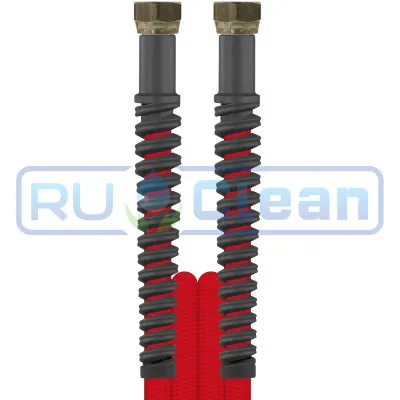 Шланг высокого давления CarWash ComFort (5м, DN06, 3/8"г-3/8"г, красный) R+M (зам. на 463054705)