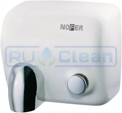 Сушилка для рук Nofer CYCLON 2450 W (белая, c кнопкой)