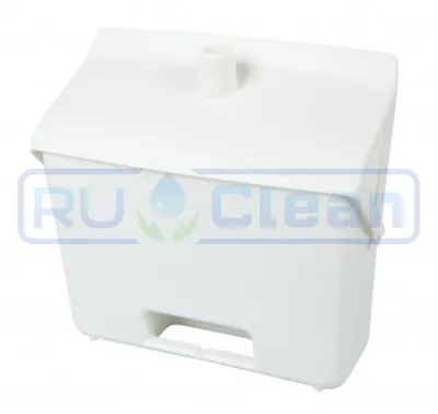 Совок FBK (с крышкой, без ручки, белый)