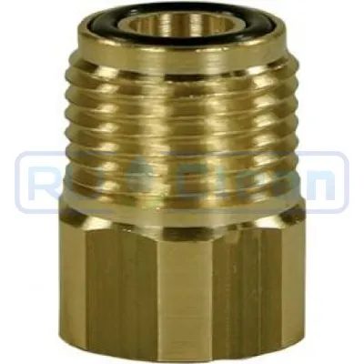 Переходник 1/4"г-M18ш (латунь) R+M