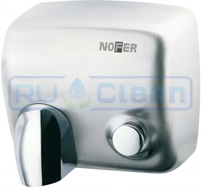 Сушилка для рук Nofer CYCLON 2450 W (нерж, c кнопкой)